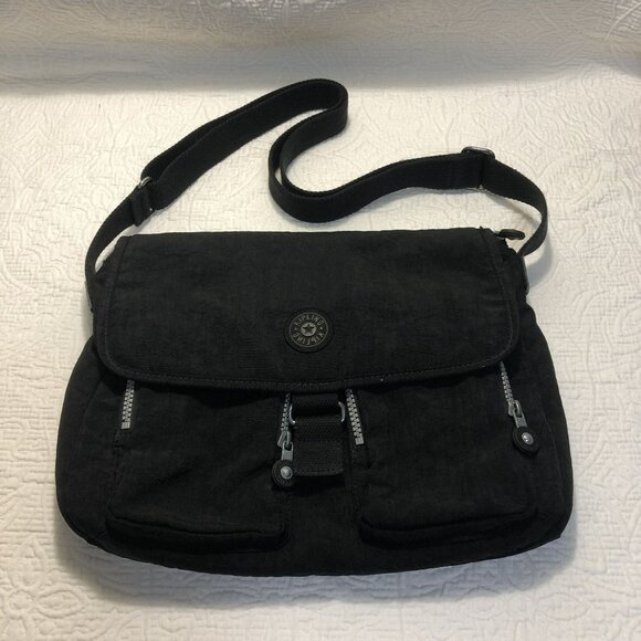 Kipling Handbags - Kipling Crossbody Messenger Bag With Multiple Compartments & Adjustable Strap
